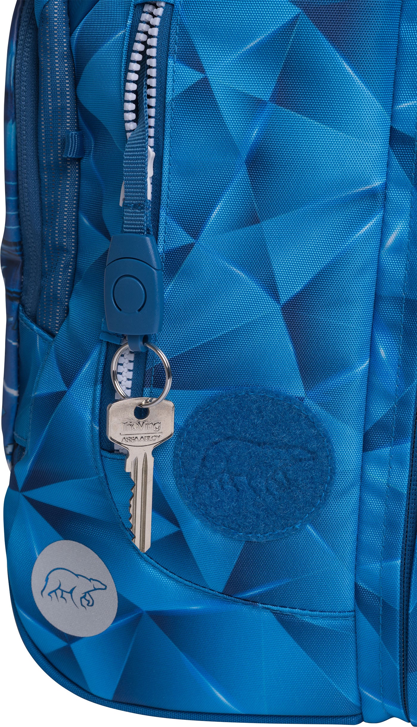 Skolesekk 1.kl Blue Lightning Active Air FLX
