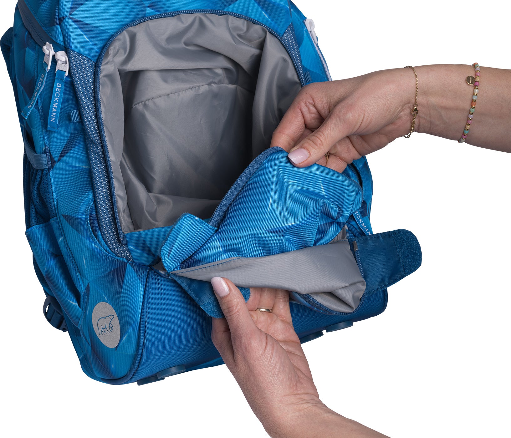 Skolesekk 1.kl Blue Lightning Active Air FLX