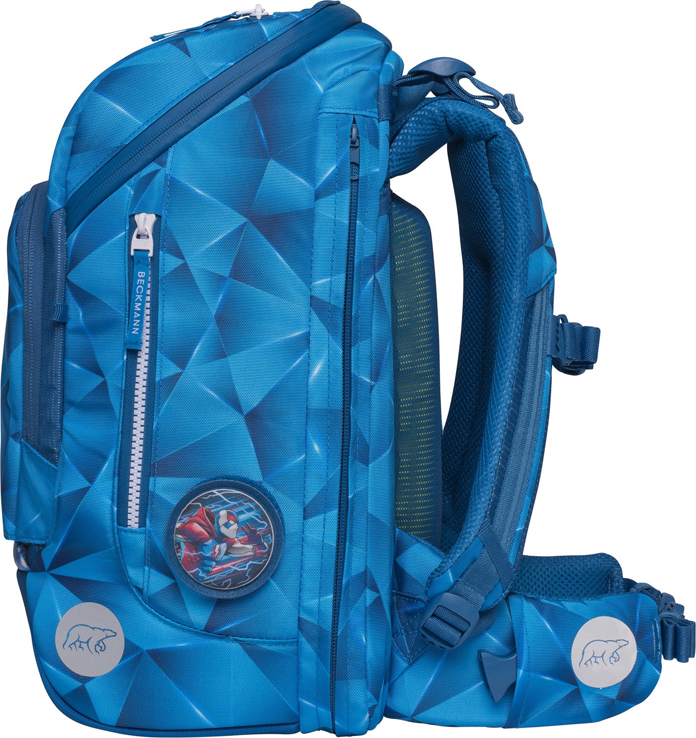 Skolesekk 1.kl Blue Lightning Active Air FLX