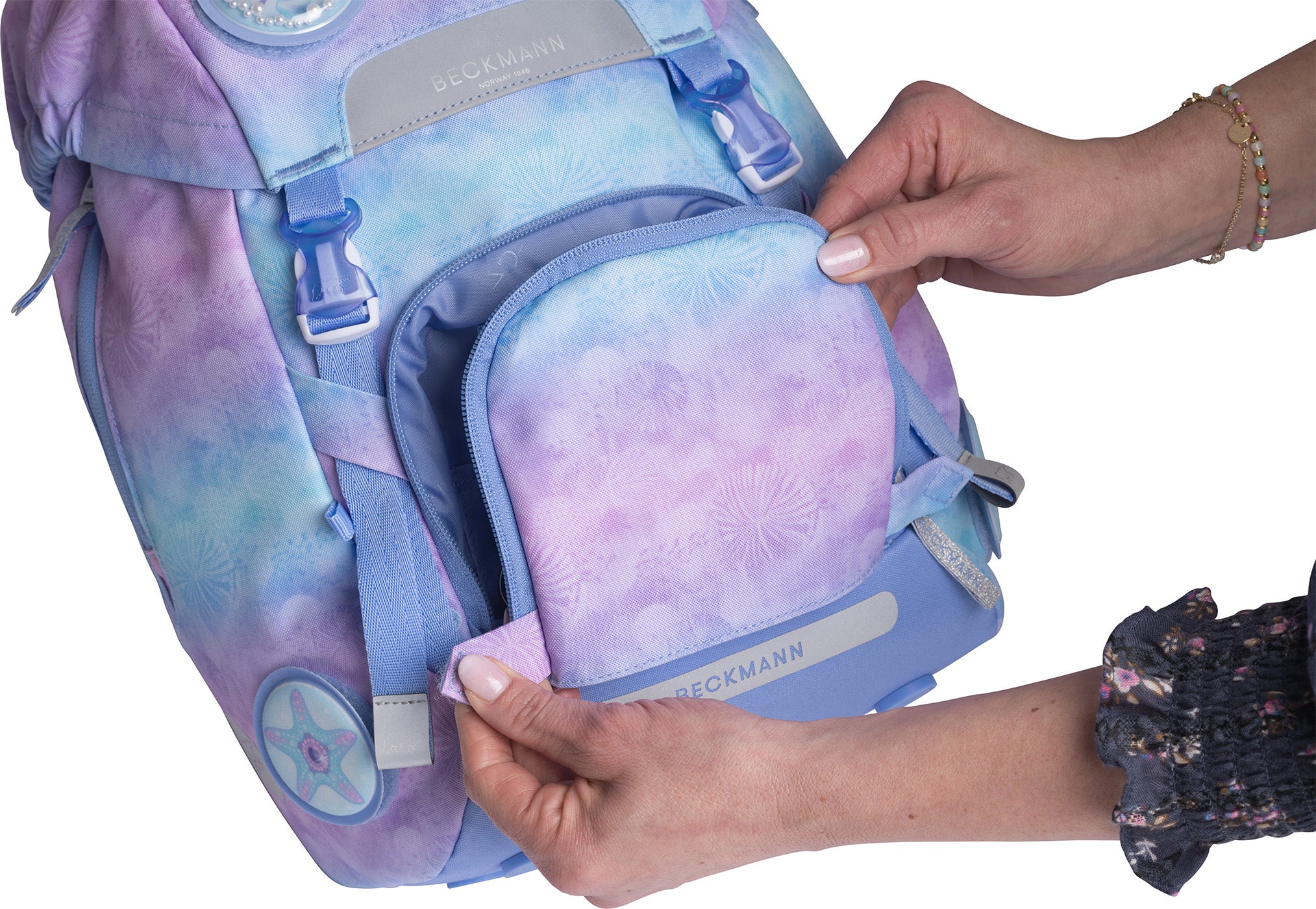 Skolesekk 1.kl Seashell Classic 22L