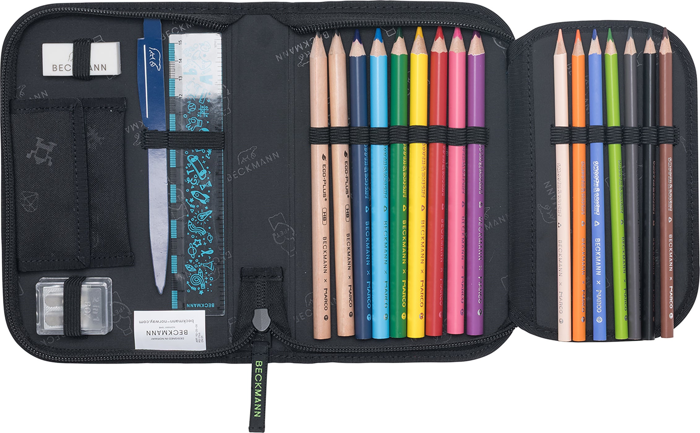 Pennal Pixel Ettlags m/innhold Beckmann