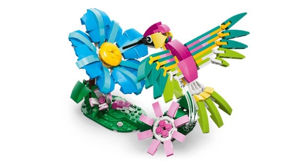 Lego Ville dyr: fargeglad kolibri 31384