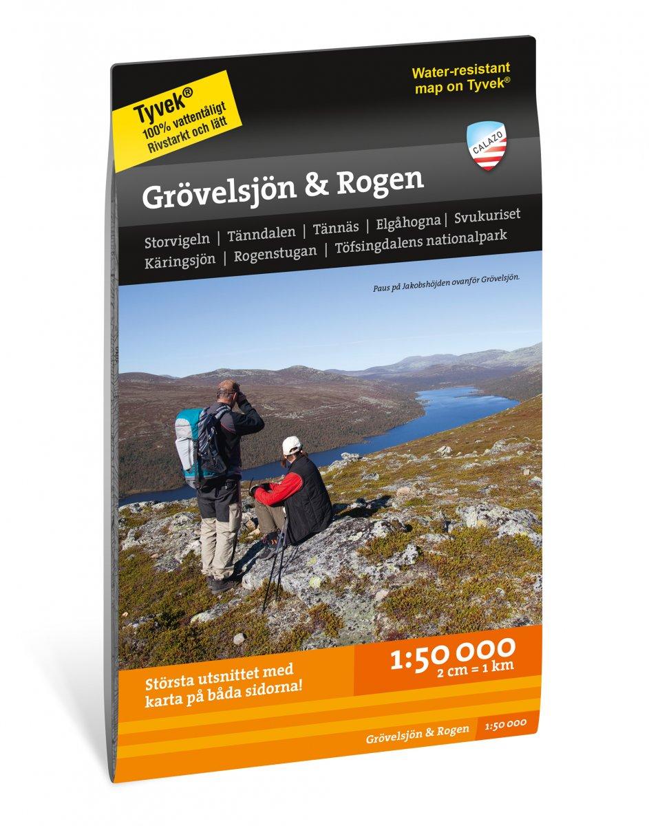Grovelsjon & Rogen 1:50000