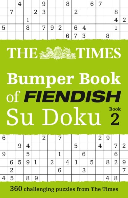 The Times Bumper Book of Fiendish Su Doku book 2 - 360 Challenging Su Doku Puzzles