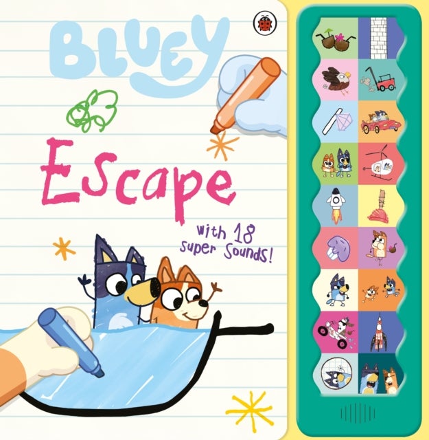 Bluey: Escape - 18-button Sound Book