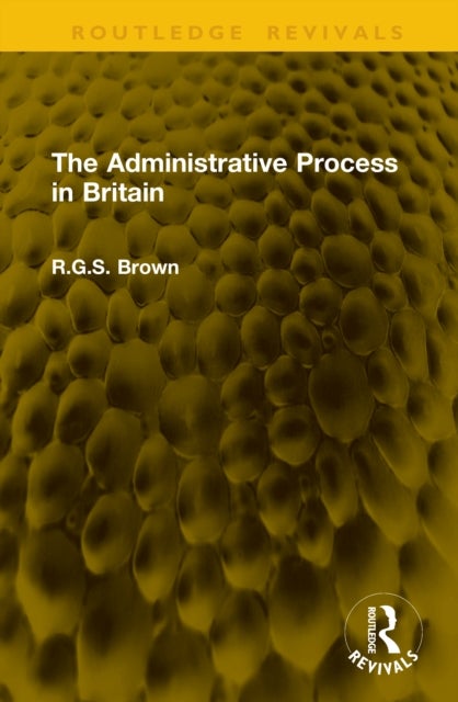 The Administrative Process in Britain