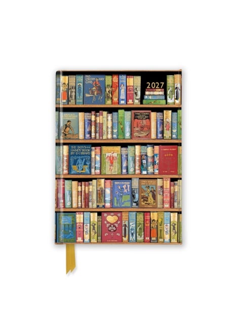 Bodleian Libraries: Bookshelves 2027 Luxury Pocket Diary Planner – Week to View