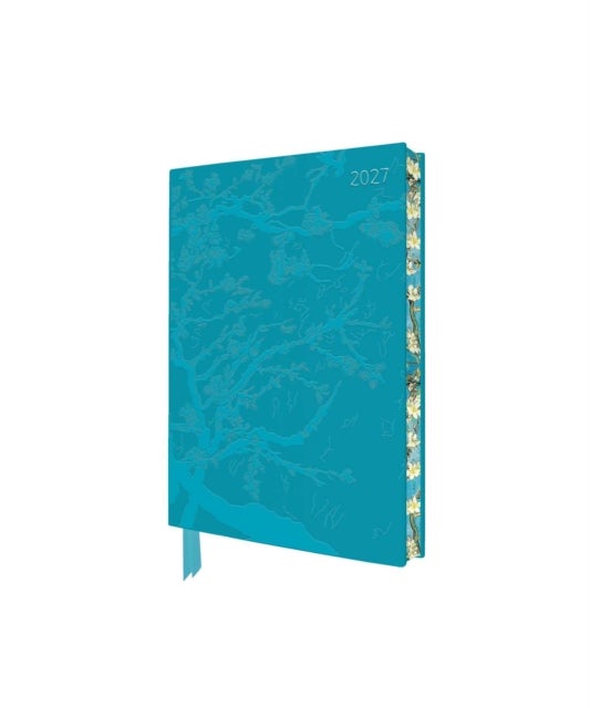 Vincent van Gogh: Almond Blossom 2027 Pocket Artisan Art Vegan Leather Diary – Week to View
