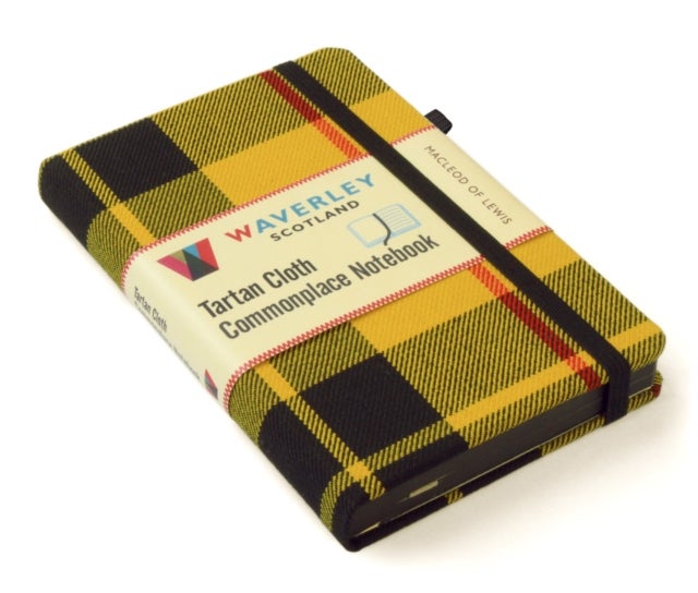 Waverley (M): MacLeod of Lewis Tartan Cloth Commonplace Pocket Notebook