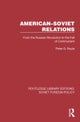 American–Soviet Relations