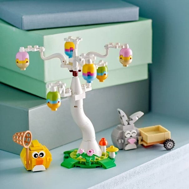 Lego Eggjakt med påskehare og kylling 40808