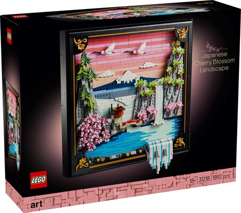 Lego Landskap med japanske kirsebærtrær 31218