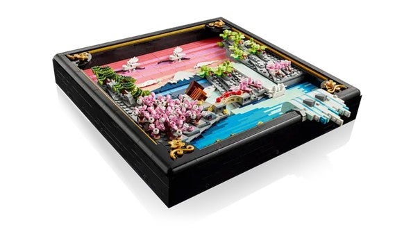 Lego Landskap med japanske kirsebærtrær 31218