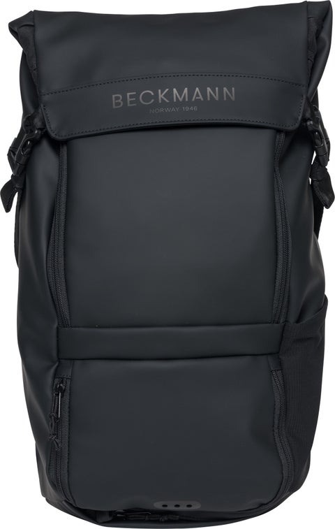 Skolesekk Street Light Black 22L Beckmann