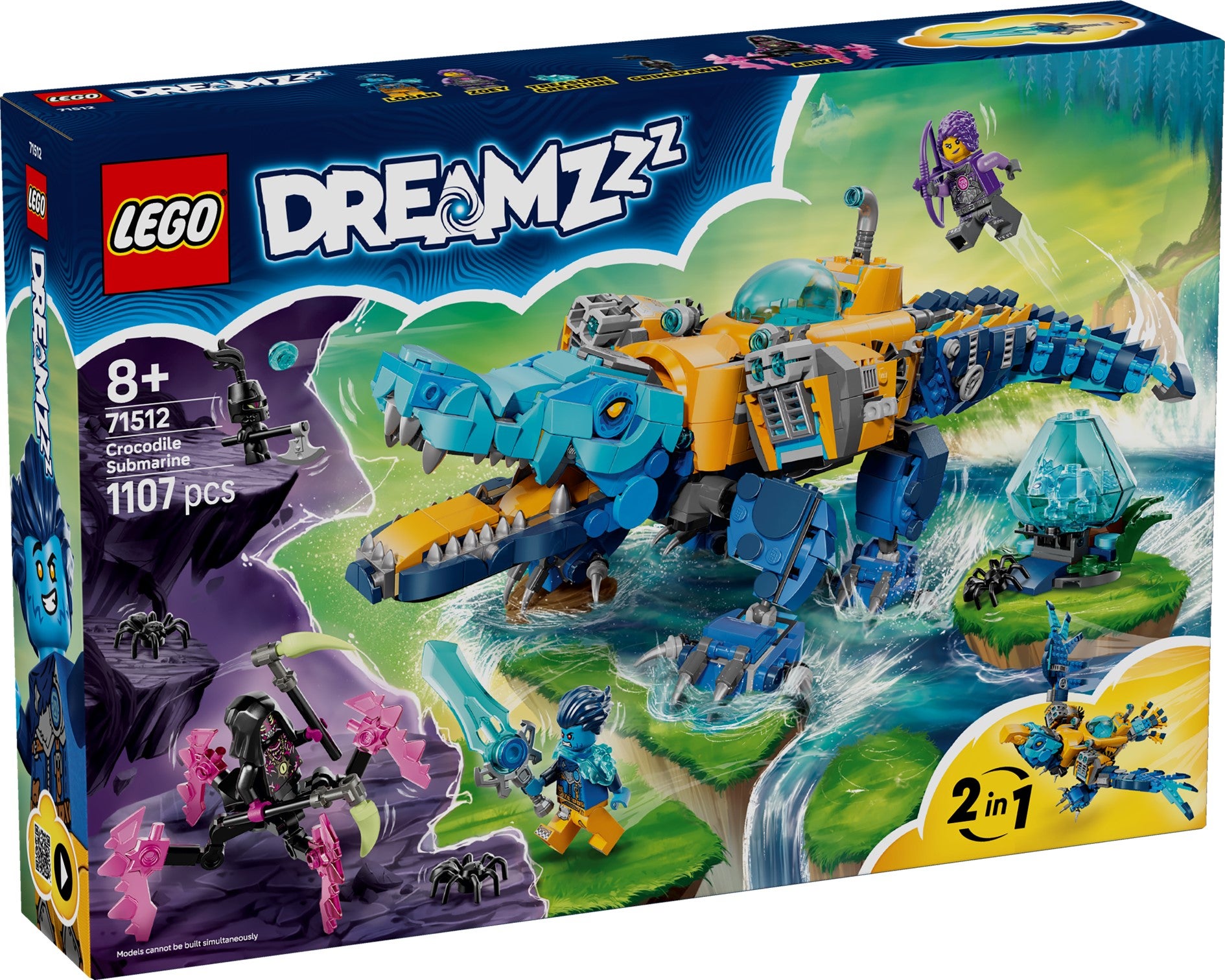 Lego Krokodilleubåt 71512