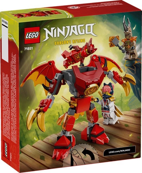 Lego Stridspakke med Kais dragerobot 71851
