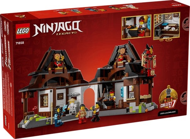 Lego 15-årsjubileumssett med 4 våpen-smia 71858