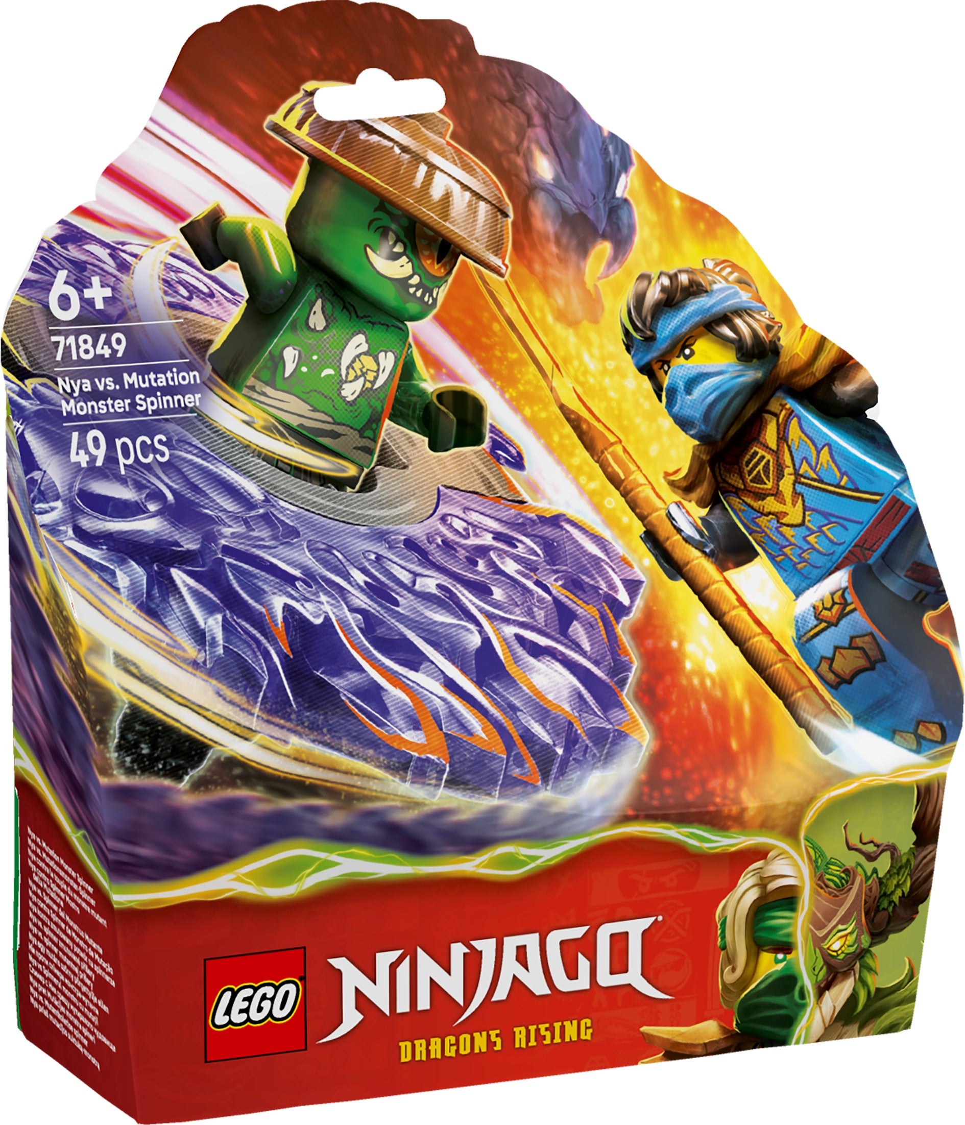 Lego Nya mot Mutasjonsmonster-spinner 71849