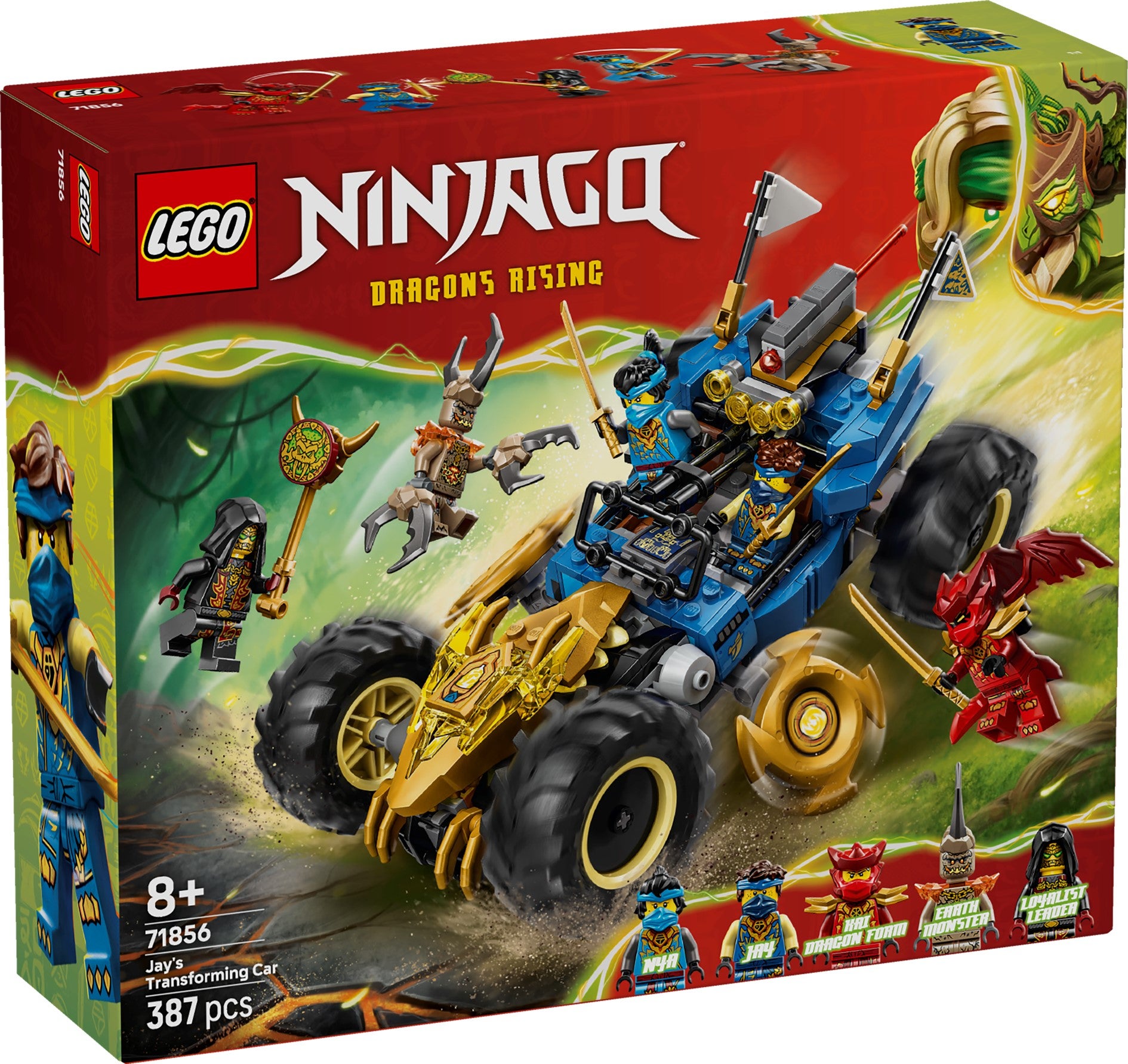 Lego Jays forvandlingskjøretøy 71856