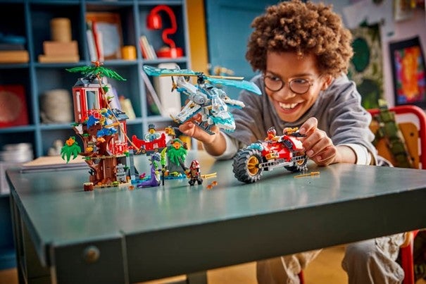 Lego Action i ninjaenes trehytte 71857