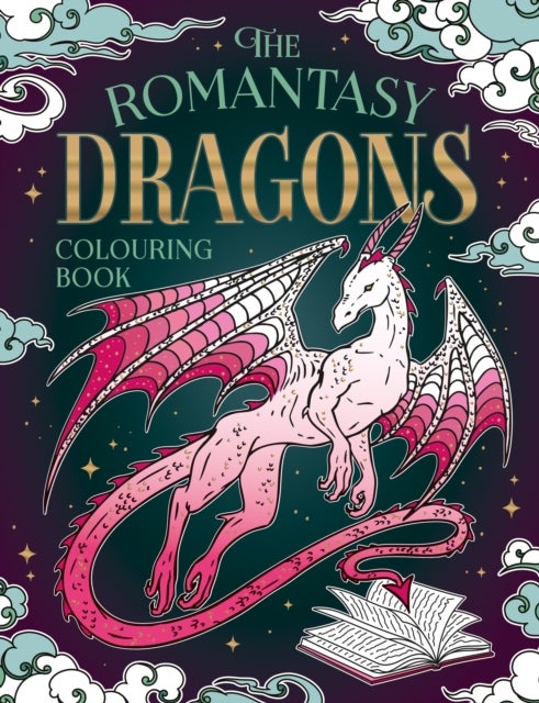 The Romantasy Dragons Colouring Book - A Fantastical Journey of Colour and Creativity