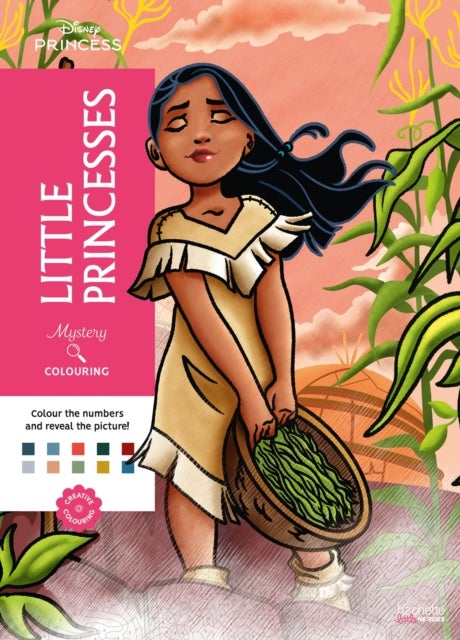 Mystery Colouring - Little Princesses - Colour the numbers and reveal the picture!