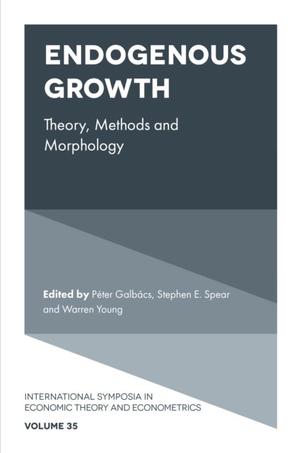 Endogenous Growth - Theory, Methods and Morphology