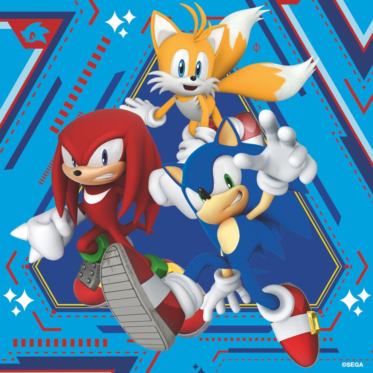 Puslespill 3X49 Sonic Core Ravensburger