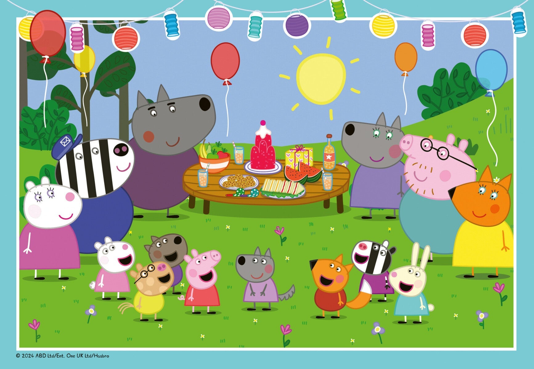 Puslespill 2x24 Peppa Gris Ravensburger