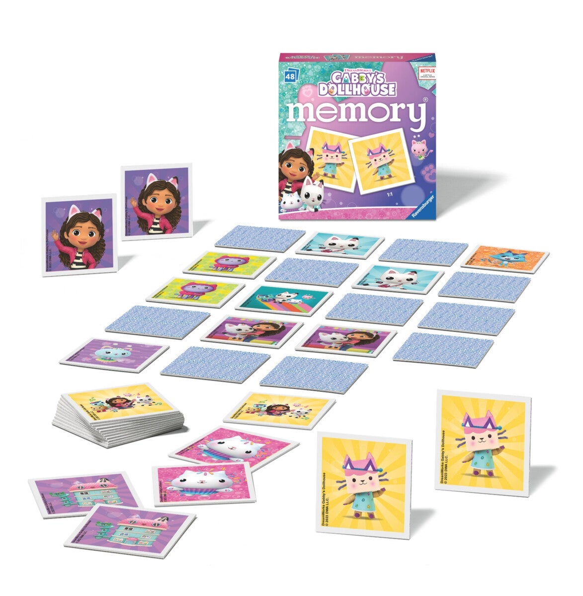 Spill Gabbys Dollhouse Mini Memory Eng
