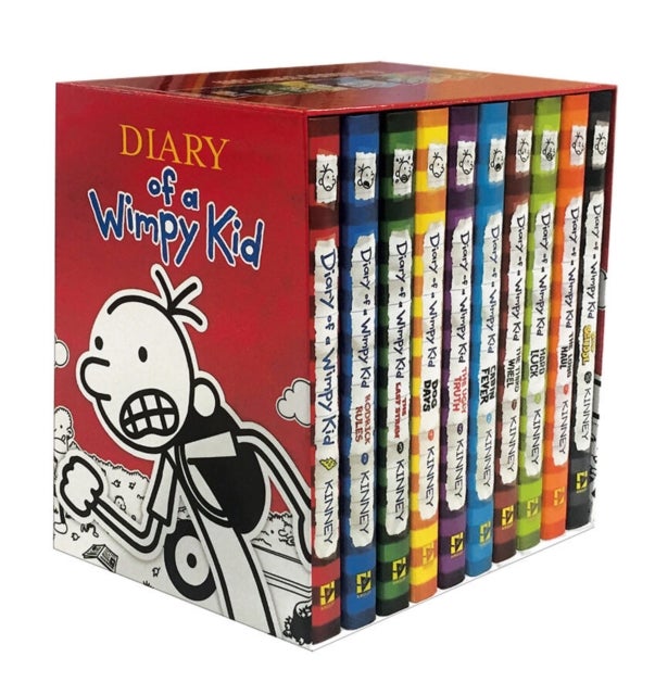 Diary of a Wimpy Kid Box of Books 1-10 Hardcover G