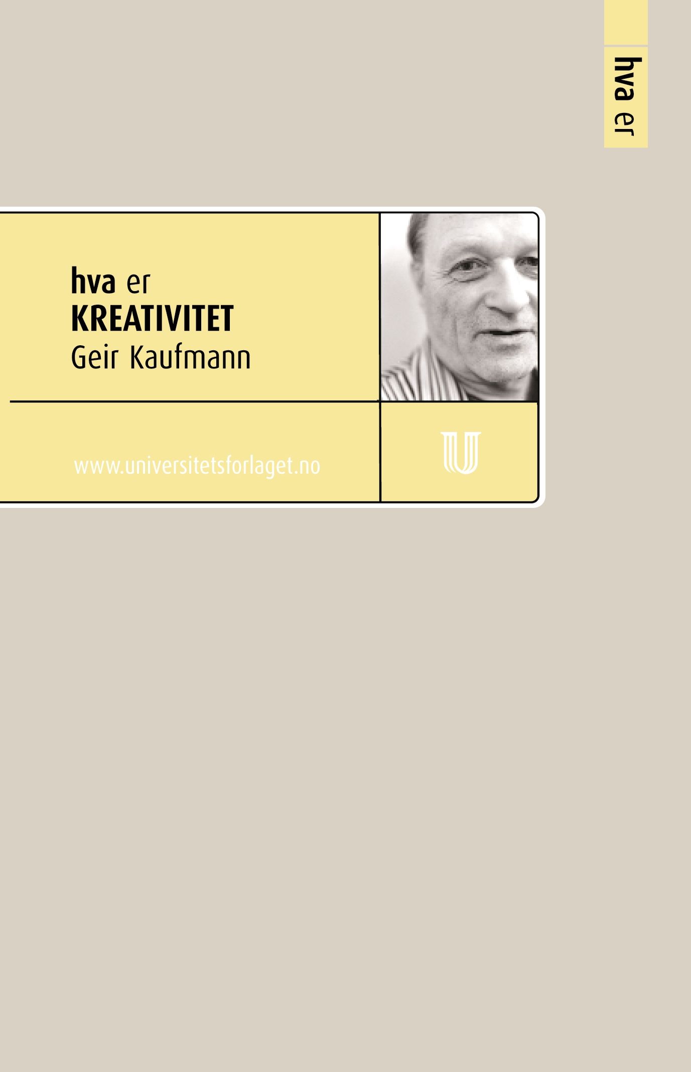 Hva er kreativitet
