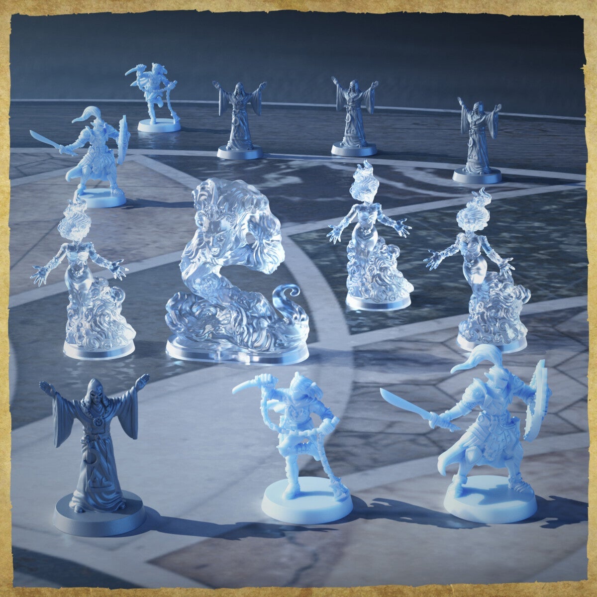 Spill Heroquest espansion Rise Dread Moon Eng