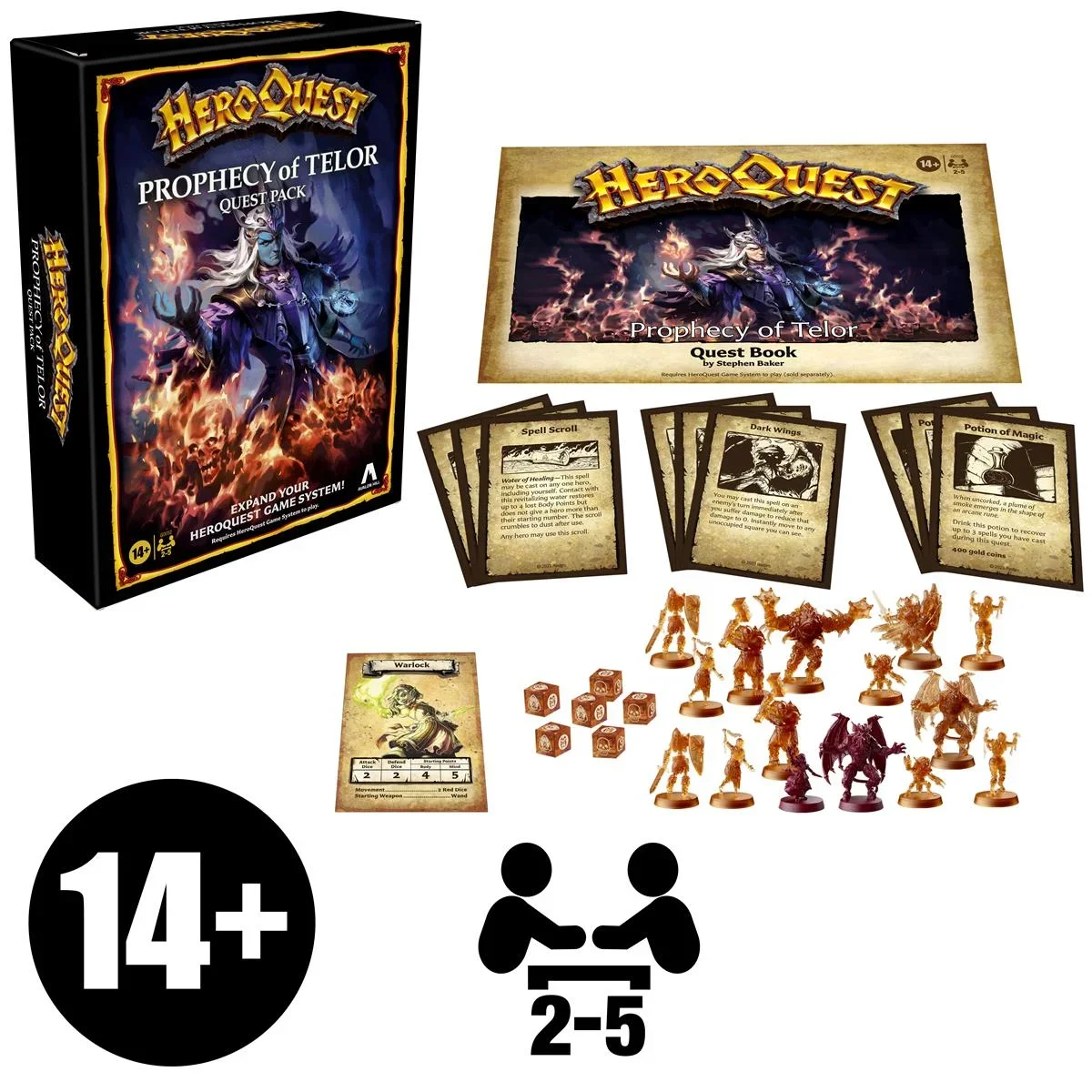 Spill Heroquest Prophecy Telor Quest Eng