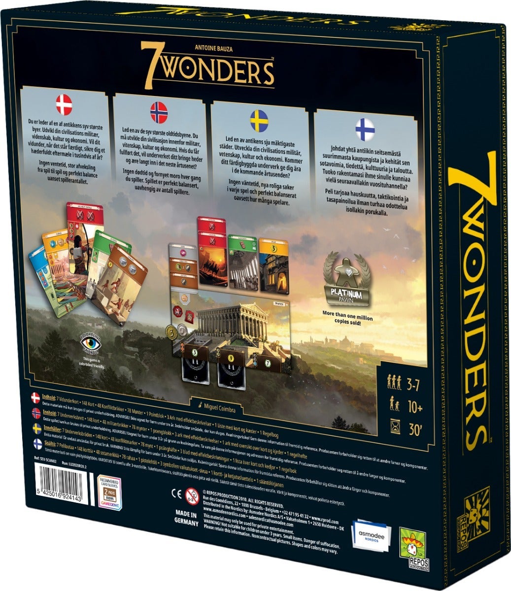 Spill 7 Wonders Nordic V2