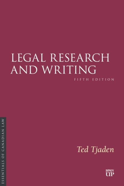 Legal Research and Writing
