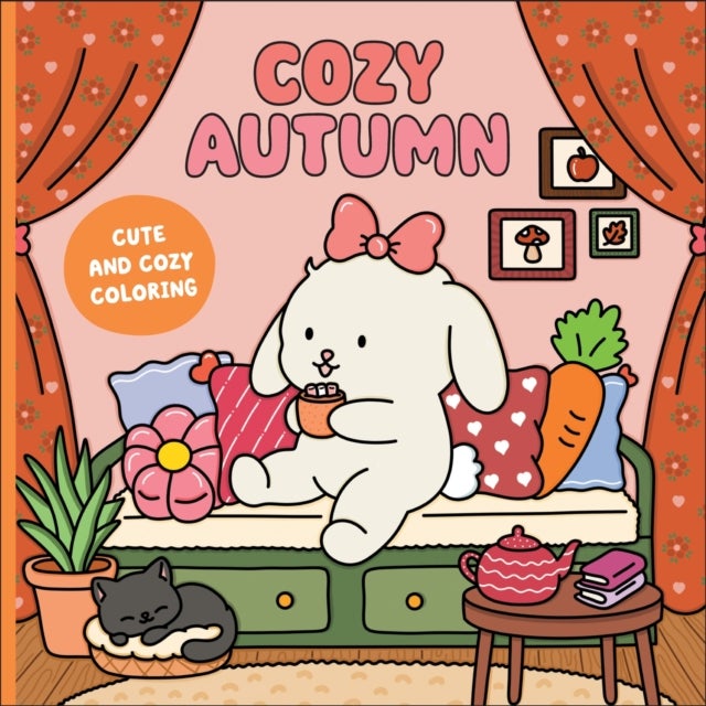 Cozy Autumn - A Cute & Cozy Coloring Book