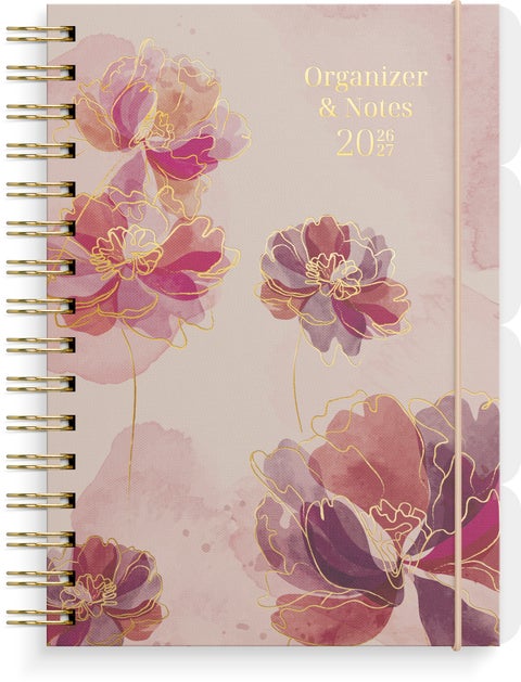 Organizer og Notes A5 26/27 Blossom