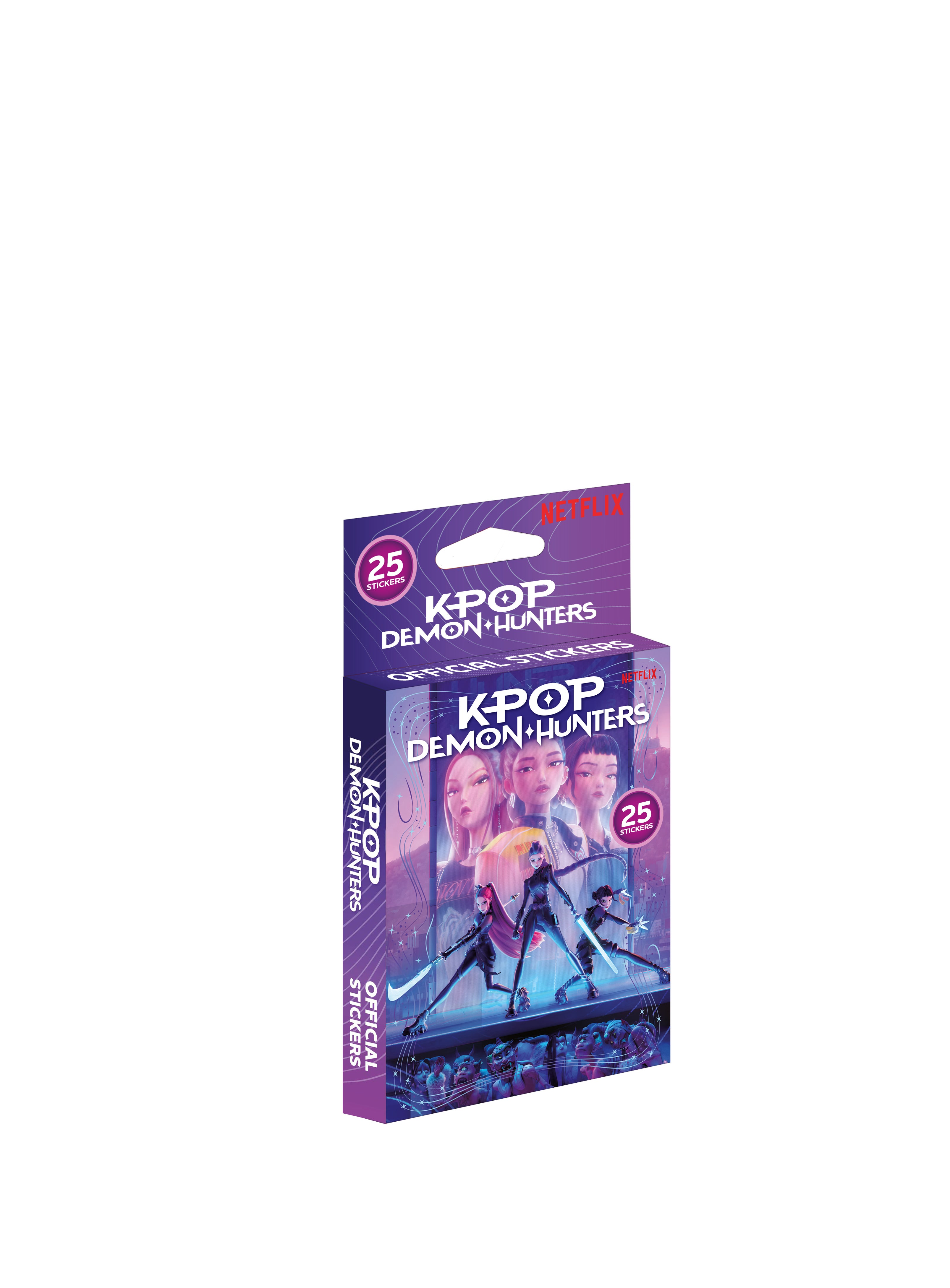 Stickers K-Pop Demons Hunters 25 Stk