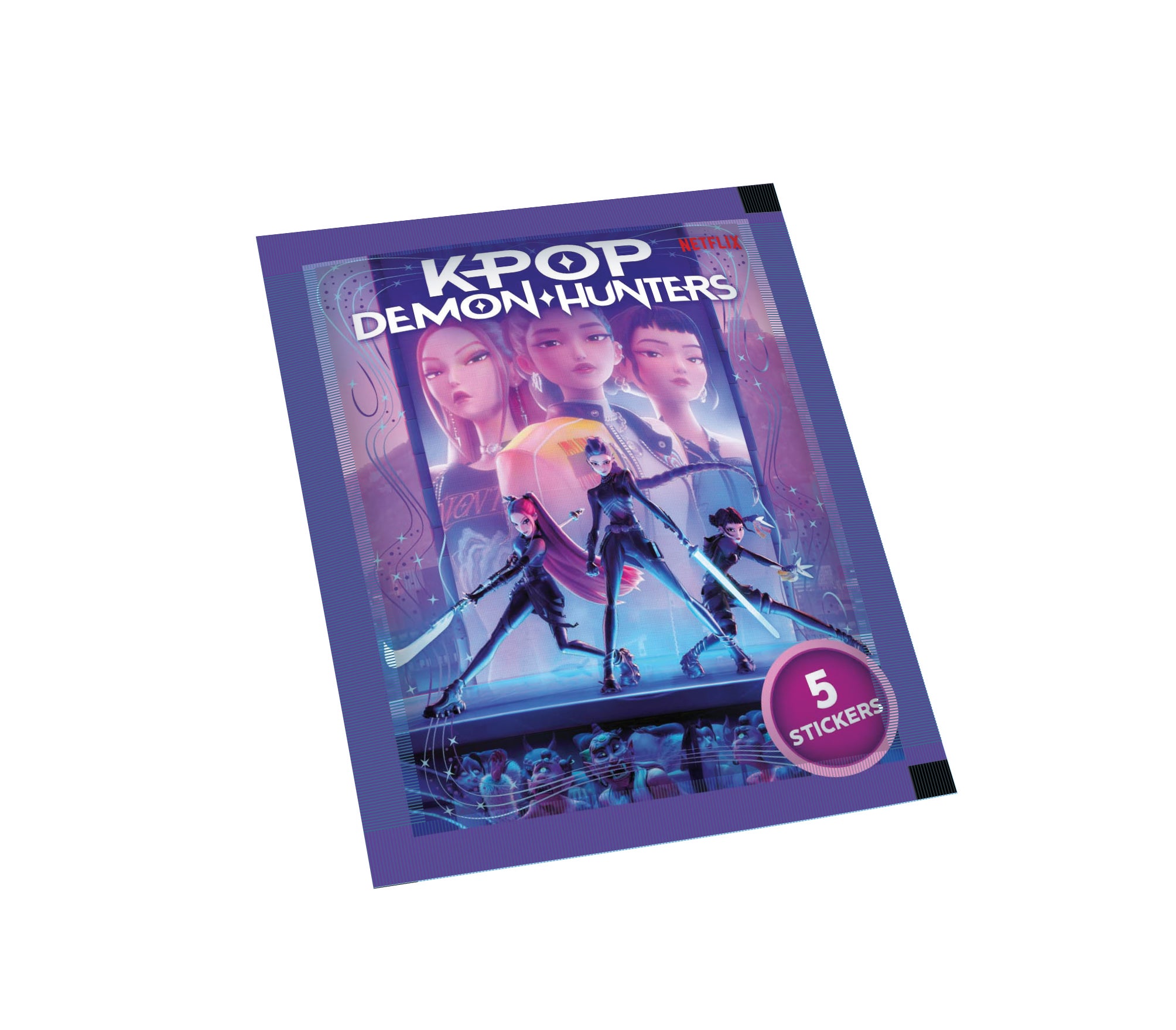 Stickers K-Pop Demons Hunters 25 Stk