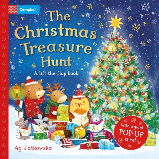 The Christmas Treasure Hunt - A lift-the-flap book with a giant pop-up tree!