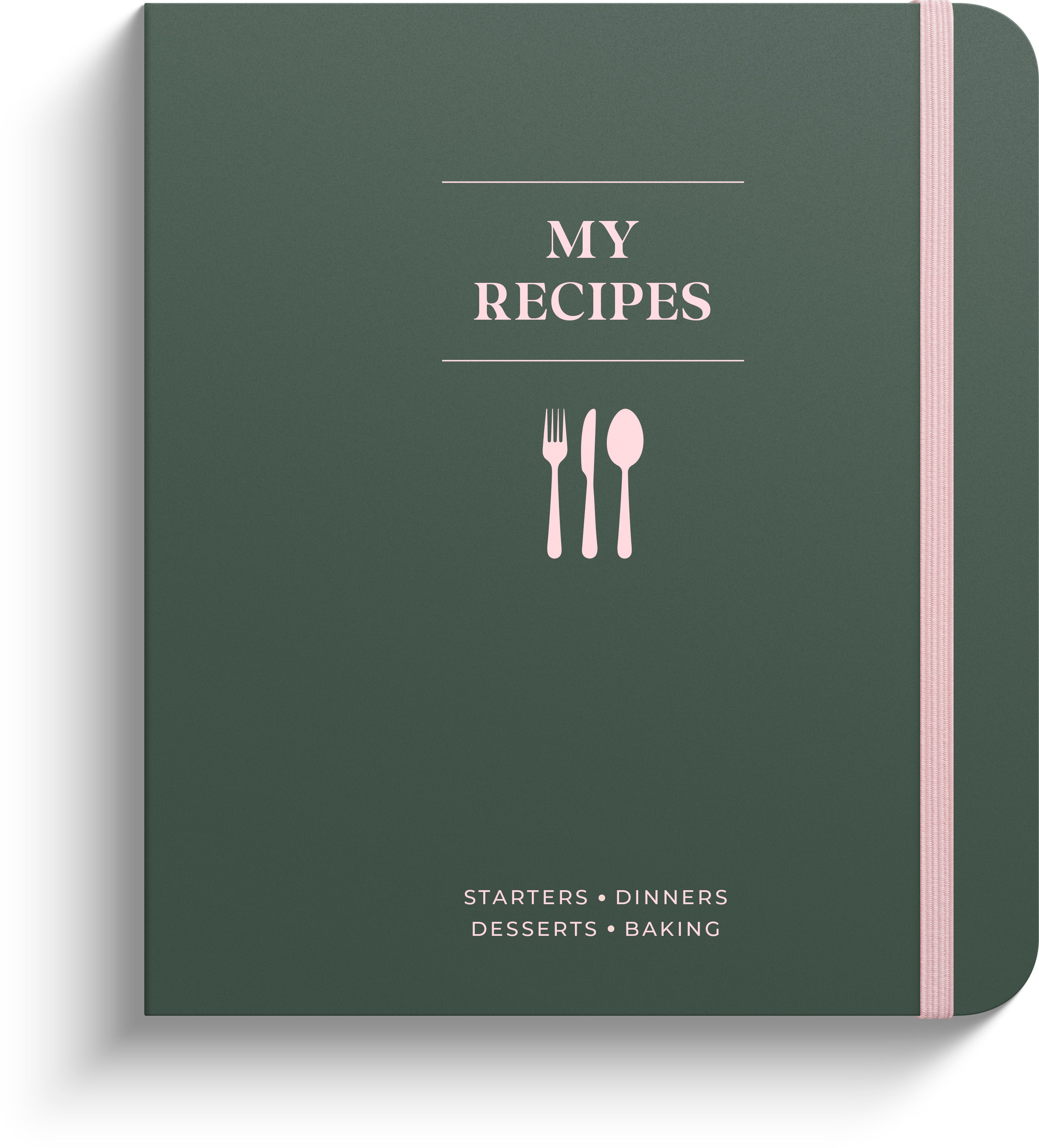 Notatbok Burde My recipes 224S 216x190mm