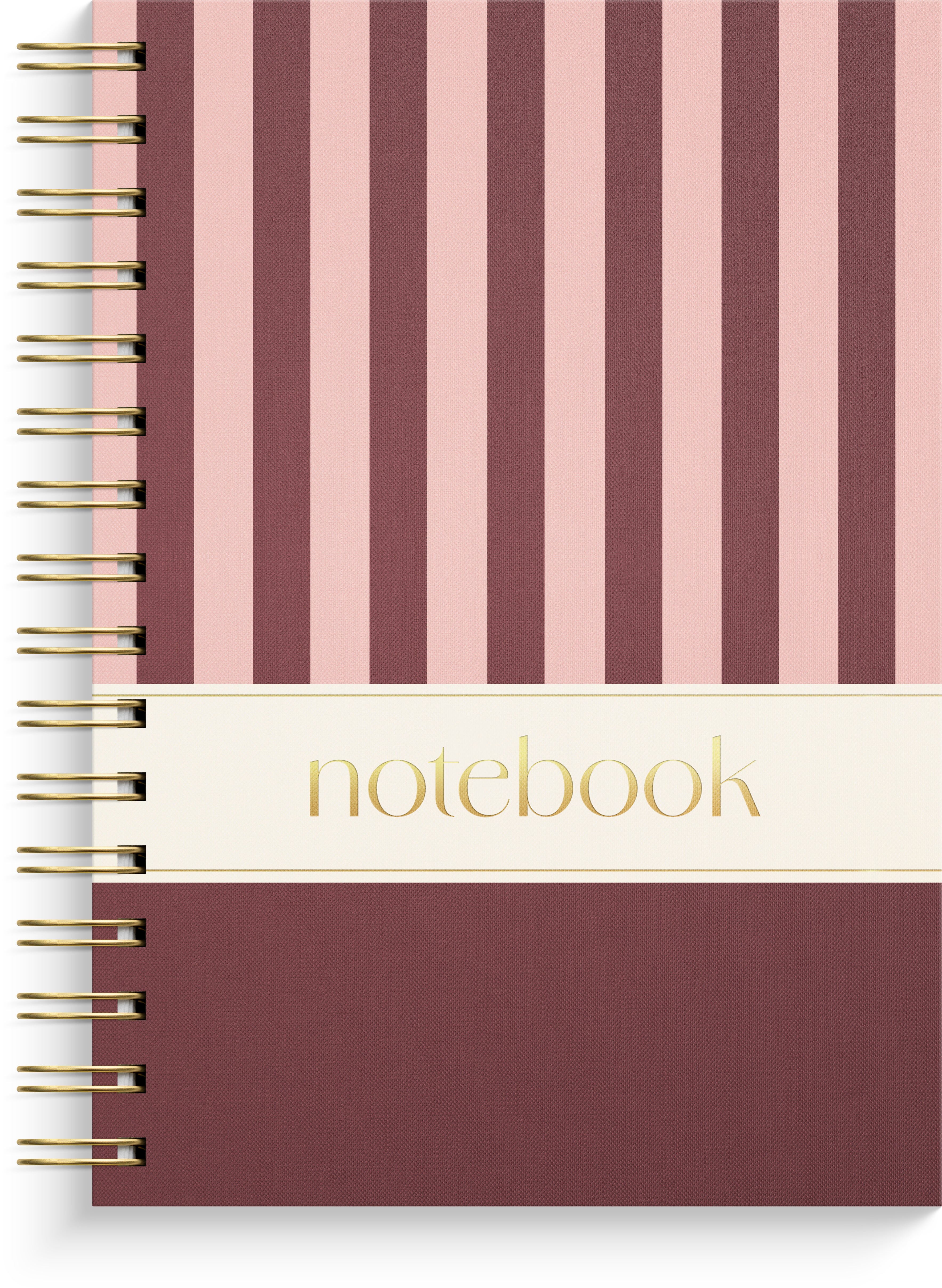 Notatbok Burde A5 Stripes polka