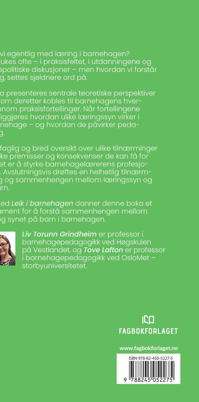 Læring i barnehagen