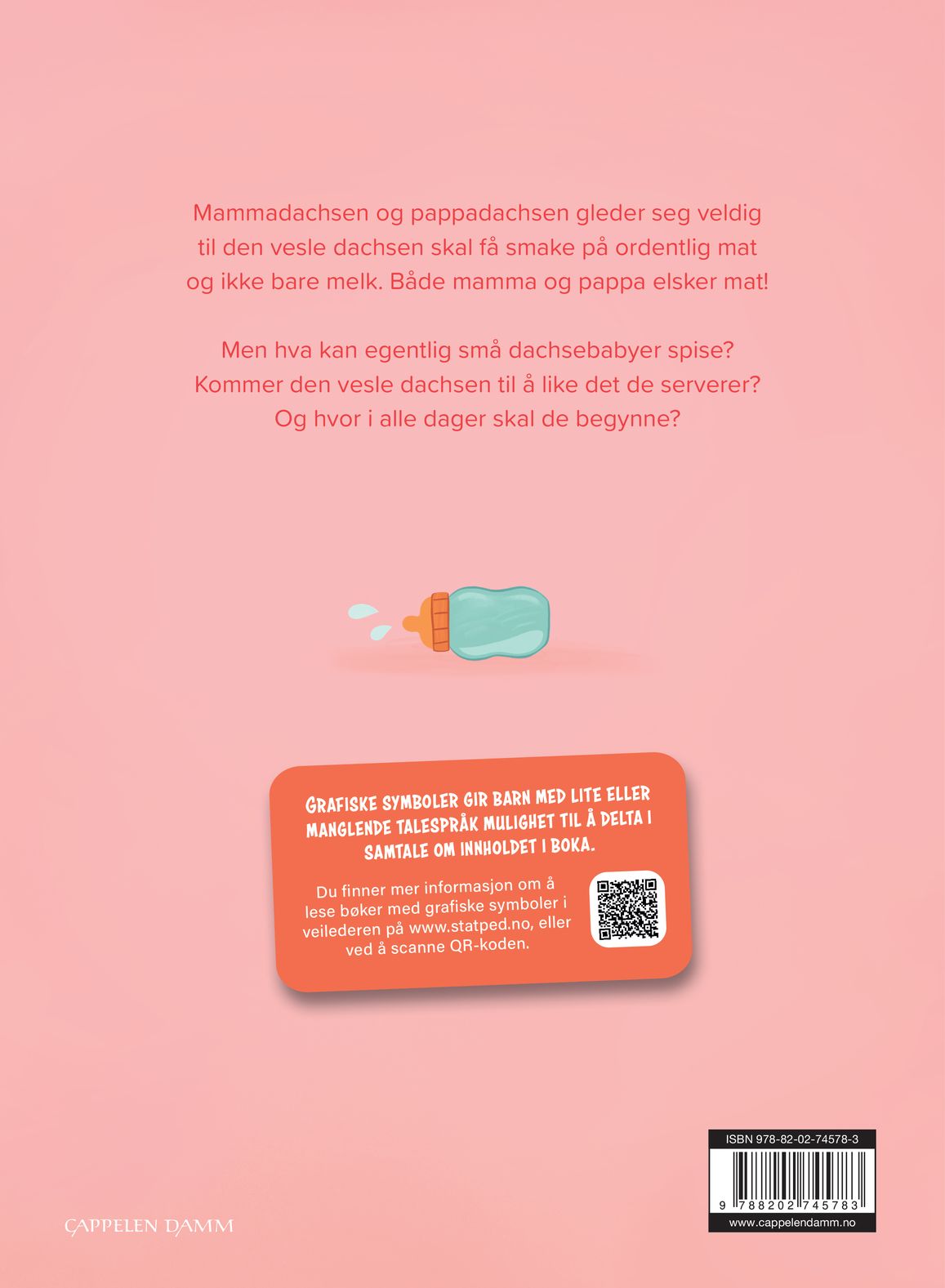 Den vesle dachsen er sulten