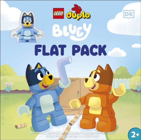 LEGO DUPLO Bluey Flat Pack - With LEGO DUPLO Bluey Figure!