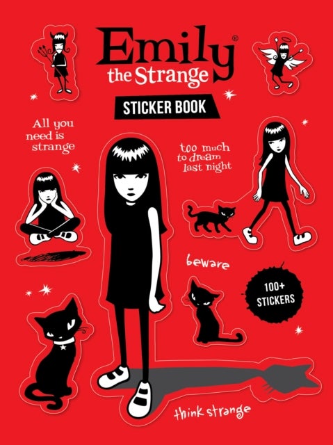 Emily the Strange Sticker Book - 100+ Stickers