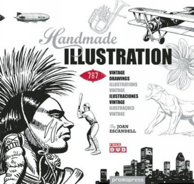 Handmade Illustration – 1,000 Retro–style Drawings