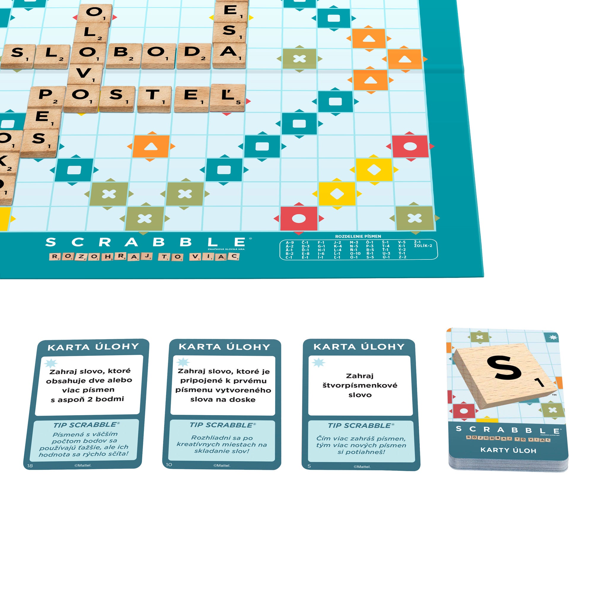 Spill Scrabble Wood Edition