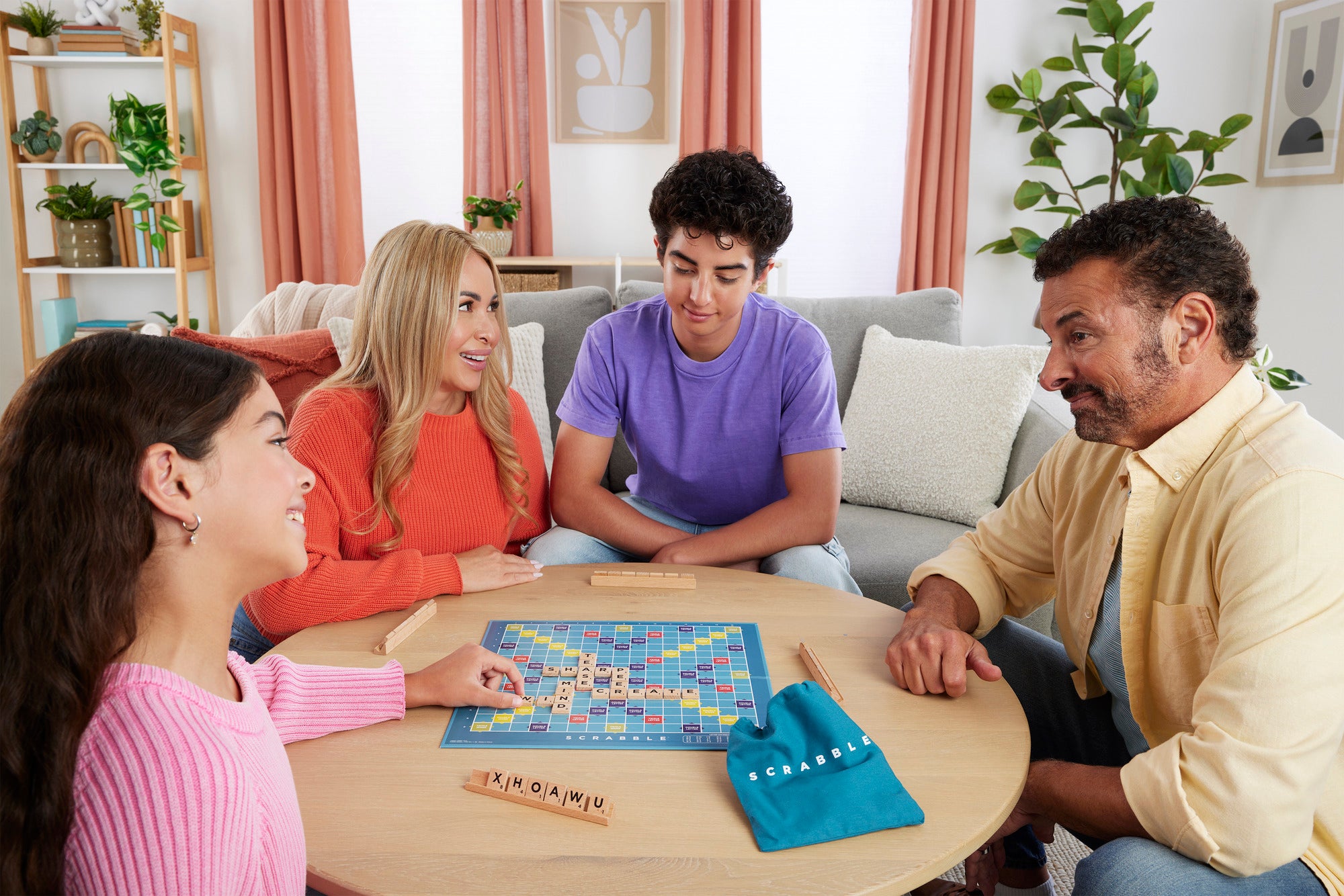 Spill Scrabble Wood Edition